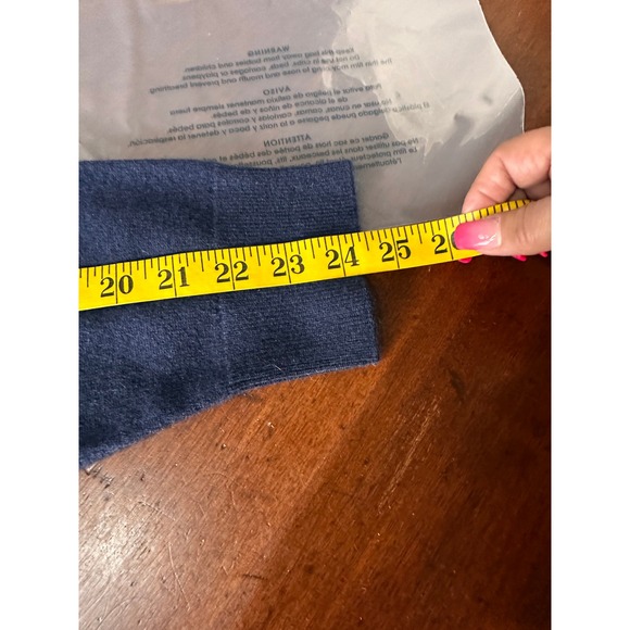 Quince NWT SZ XL True Navy Mongolian Cashmere Turtleneck Sweater   Soft Warm - Picture 12 of 12